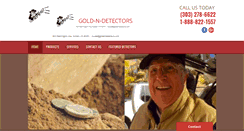 Desktop Screenshot of goldendetectors.com