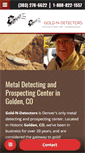 Mobile Screenshot of goldendetectors.com